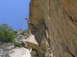 ol  dans R2 Force de Coriolis 7a+  / Le Ponteil